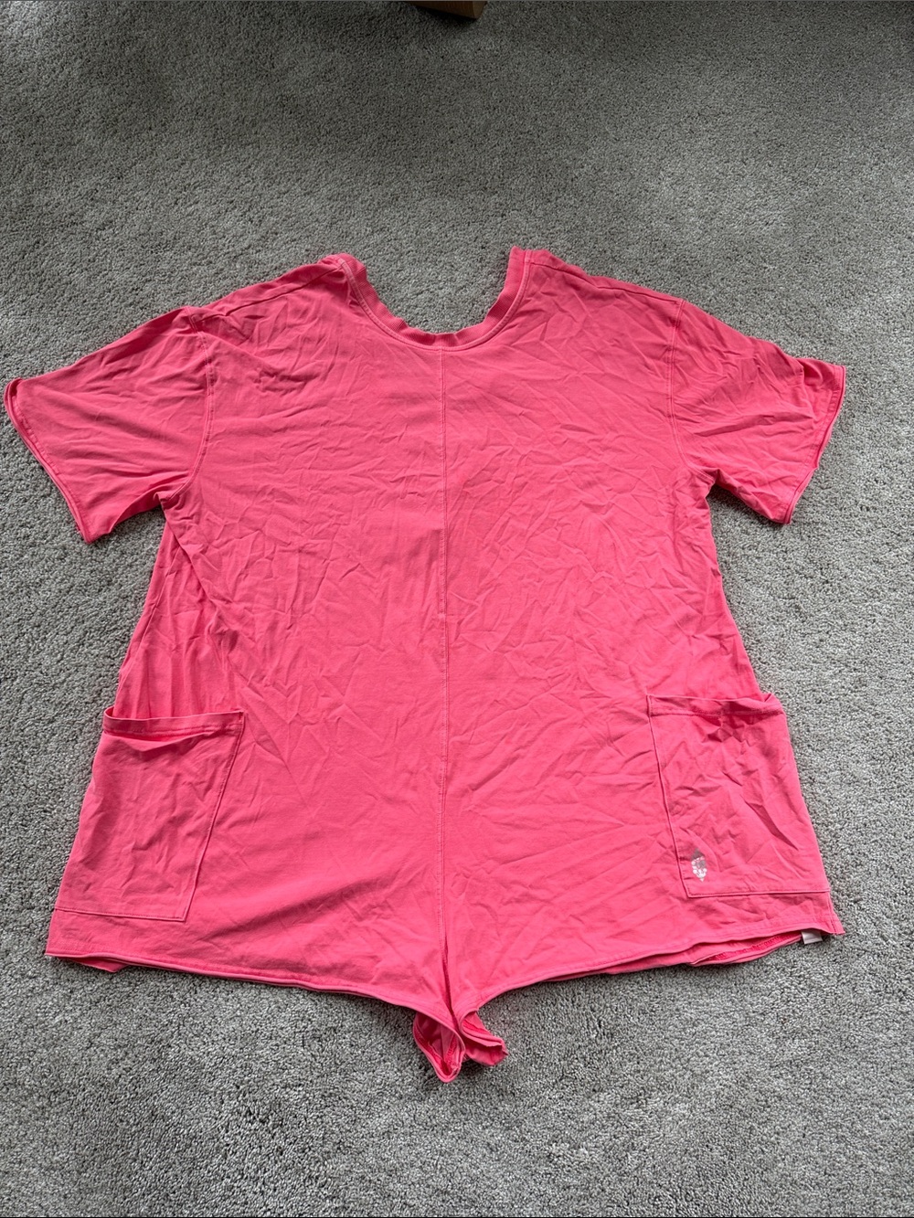 Free People Hot Shot Tee Romper